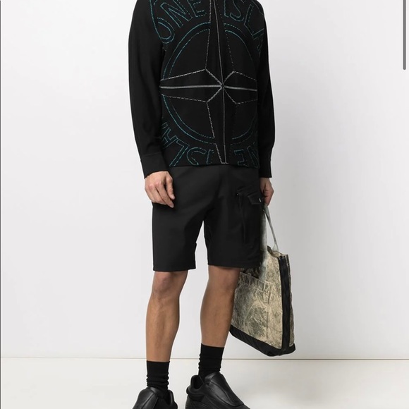 Mens NWT Stone Island compass logo printed Sweatshirt. Made in Italy. Retail 625 - Picture 8 of 11